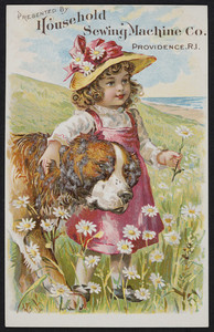 Trade cards for the Household Sewing Machine Co., Providence, Rhode Island, undated