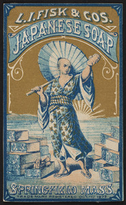 Trade card for L.I. Fisk & Co's. Japanese Soap, Springfield, Mass., undated