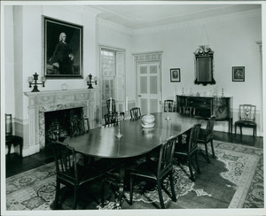 Interior view of the Otis House, dining room, Boston, Mass., 1960