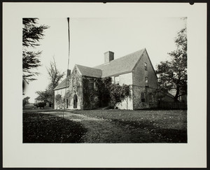 Exterior view of the Spencer-Peirce-Little Farm House, Newbury, Mass., undated
