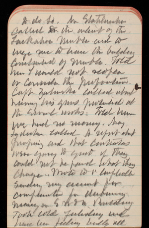 Thomas Lincoln Casey Notebook, November 1888-January 1889, 61, to do so. In statements