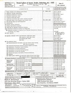 International Stables tax return and financial statements