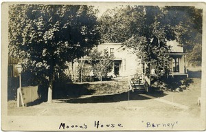 Moore's house 'Barney'
