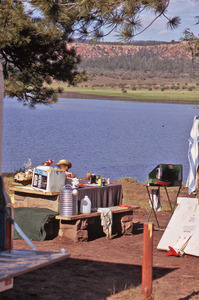Campers near Lake Powell