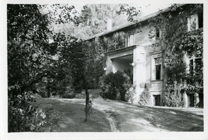 Mess hall entrance, G5 Section (Military Government), B.D. Headquarters