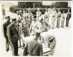 Japanese surrender at Nanjing