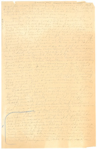 Letter from Louise Latimer to W. E. B. Du Bois [fragment]
