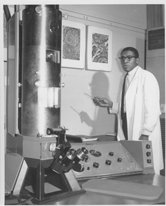 Everett Anderson in a laboratory