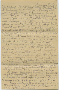 Letter from Louisa Gass to Sadie Kessel