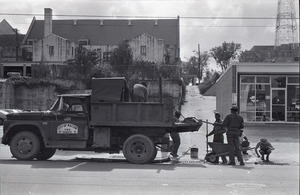 Street crew working in Macon, Ga.