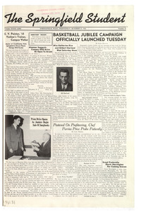 The Springfield Student (vol. 32, no. 11) October 15, 1941
