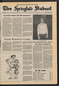 The Springfield Student (vol. 96, no. 4) Oct. 7, 1982