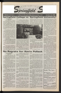 The Springfield Student (vol. 111, no. 5) Oct. 10, 1996