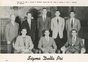 Sigma Delta Psi Yearbook Photograph