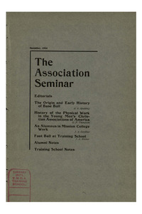 The Association Seminar (vol. 13 no. 03), December, 1904