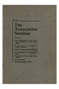 The Association Seminar (vol. 13 no. 06), March, 1905