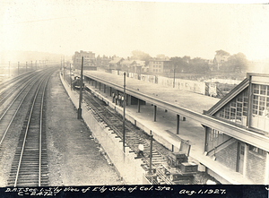 Southerly view of easterly side of Columbia Station