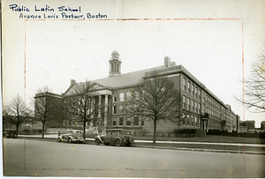 Public Latin School, Avenue Louis Pasteur, Boston
