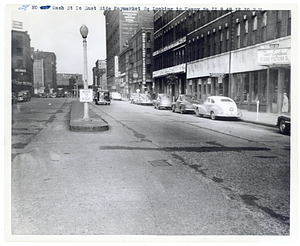 Washington Street east side Haymarket Square looking to Keany Square