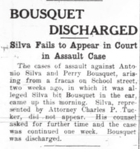 "Bosquet Discharged" - Hudson News-Enterprise article