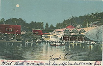 Auburndale Boat House by Moonlight