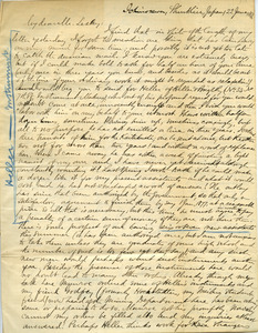 Letter from Benjamin Smith Lyman, Ichinosawa, Shinshū, Japan to Mr. Lesley