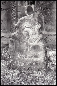 Foot stone of Jonathan Bigelow (1779), Ancient Burying Ground