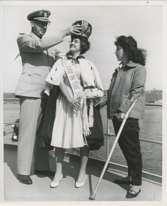 Georgette Lesch crowned on boat ride