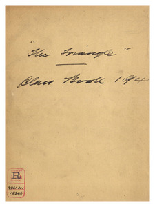 The Triangle Class Book, 1894