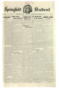 The Springfield Student (vol. 25, no. 15) November 21, 1934