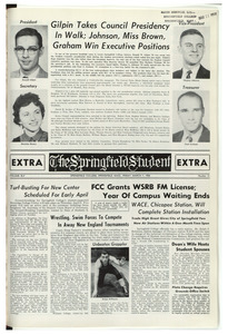 The Springfield Student (vol. 45, no. 21) March 7, 1958