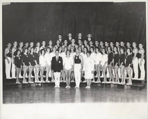 SC gymnastics team 1964-1965