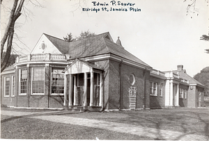Edwin P. Seaver School, Elbridge Street, Jamaica Plain
