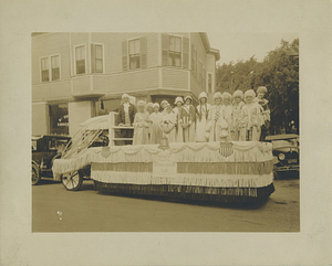 Melrose Catholic Woman's Club Parade Float: Melrose, Mass.