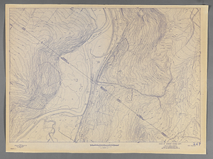 Route 7 Corridor Project topographic map