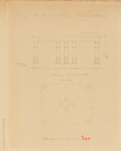 "Dining Table of Oak"