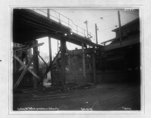 Dudley St. Station progress on steelwork