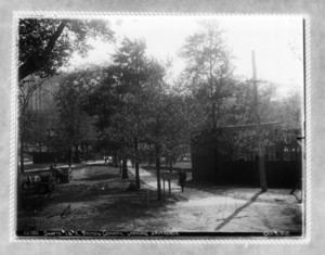 Shafts #1 and #2, Boston Common, looking southerly, Boston, Mass., October 5, 1910