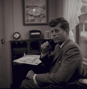 John F. Kennedy, Hyannis Port, Mass., 1957