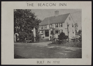 Brochure for The Beacon Inn, Western Avenue and Shipyard Lane, Essex, Mass., undated