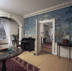 Drawing room, Hamilton House, South Berwick, Maine