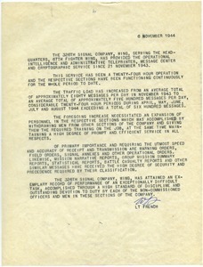 Memorandum from 67th Fighter Wing