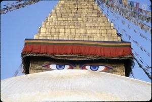 Eyes of the Boudhanath Stupa
