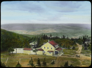 Top of Mt. Greylock (large yellow house)