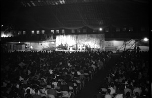 Crowd at Wilson Pickett-Stevie Wonder concert at Curry Hicks Cage