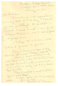 Letter from Marieta Bonner to W. E. B. Du Bois - Digital Commonwealth