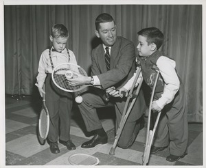 William Talbert and boys with disabilities