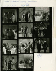 Collage of photographs in the Linkletter Natatorium (1969)