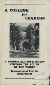 A College for Leaders: A Springfield Institution Serving the Youth of the World