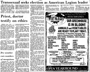 Transsexual Seeks Election as American Legion Leader